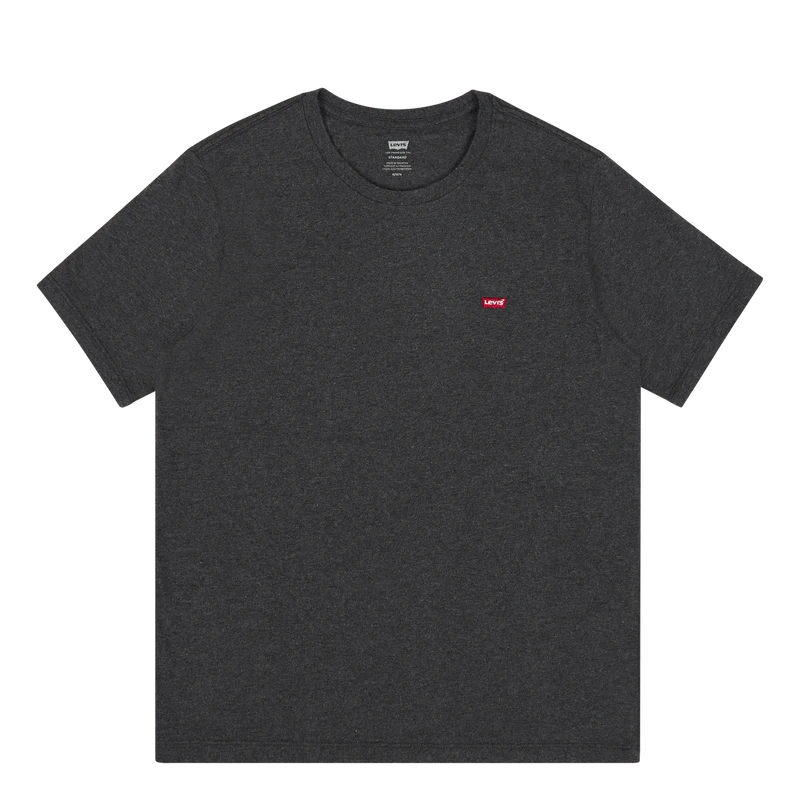 Ss Original Hm Tee Dark Charcoal Heather Dkr
