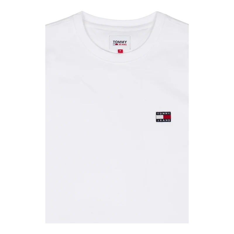 Tjm Clsc Tommy Xs Badge Tee White
