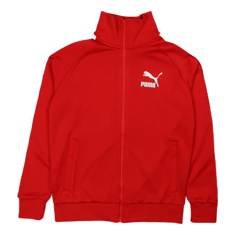 Iconic T7 Track Jacket Pt High Risk Red