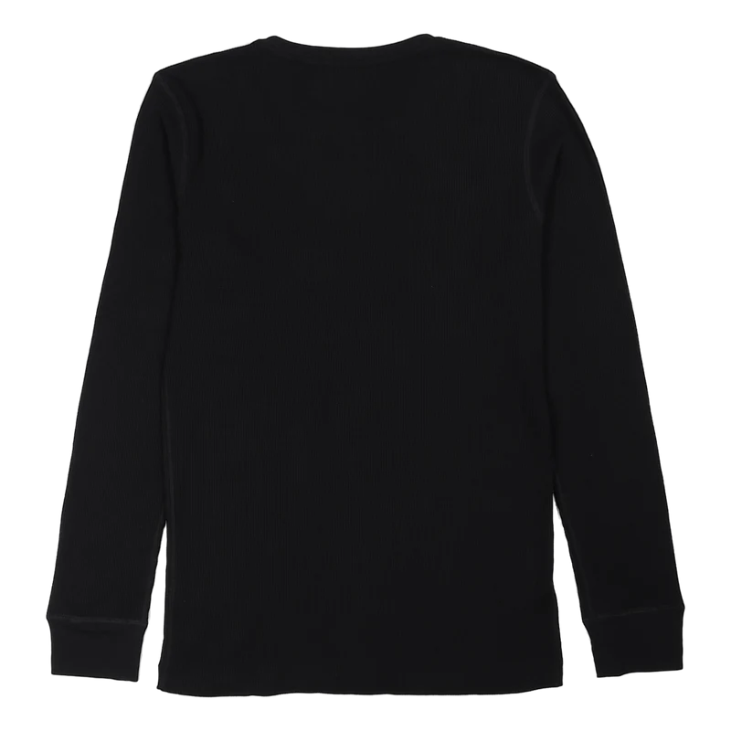 L/s Crew-crew-sleep Top Polo Black Gold Bugle Pp