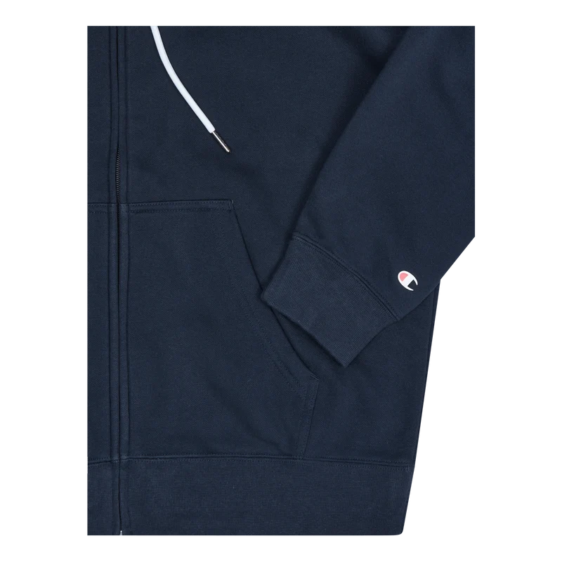 Hooded Full Zip Sweatshirt Sky Captain