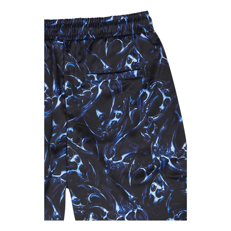 Chrome Tribal Printed Track Sh Blue