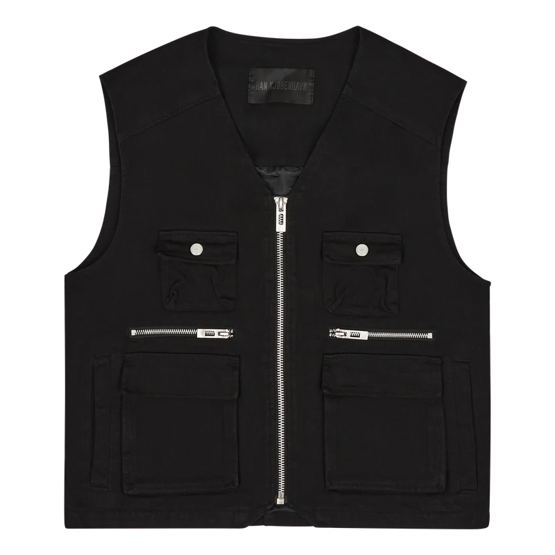Cargo Vest Black