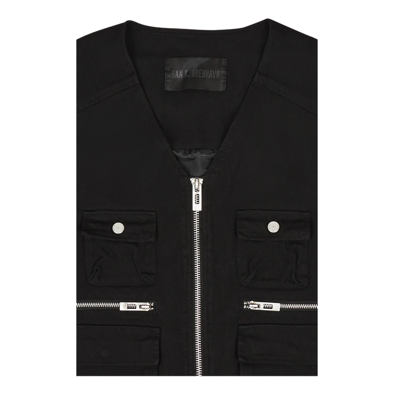 Cargo Vest Black