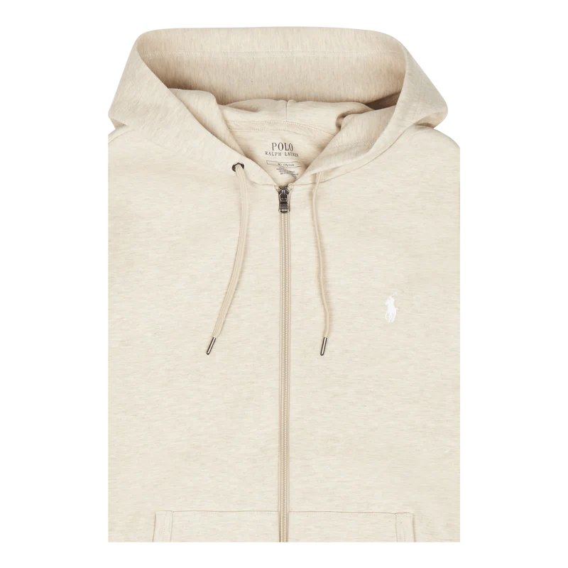 Polo Ralph Lauren Double Knit Zip Hoodie Expedition Dune