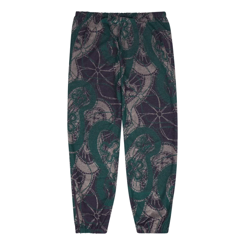 Zipped Sweat Pant - Papillon P Purple