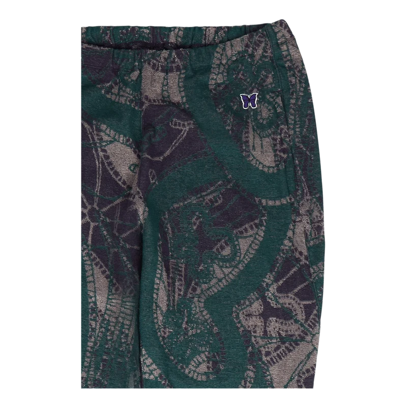 Zipped Sweat Pant - Papillon P Purple