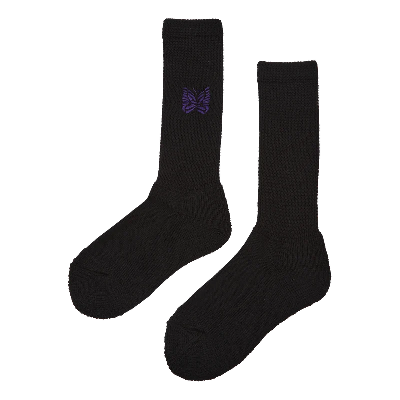 Pile Socks - Merino Wool Black