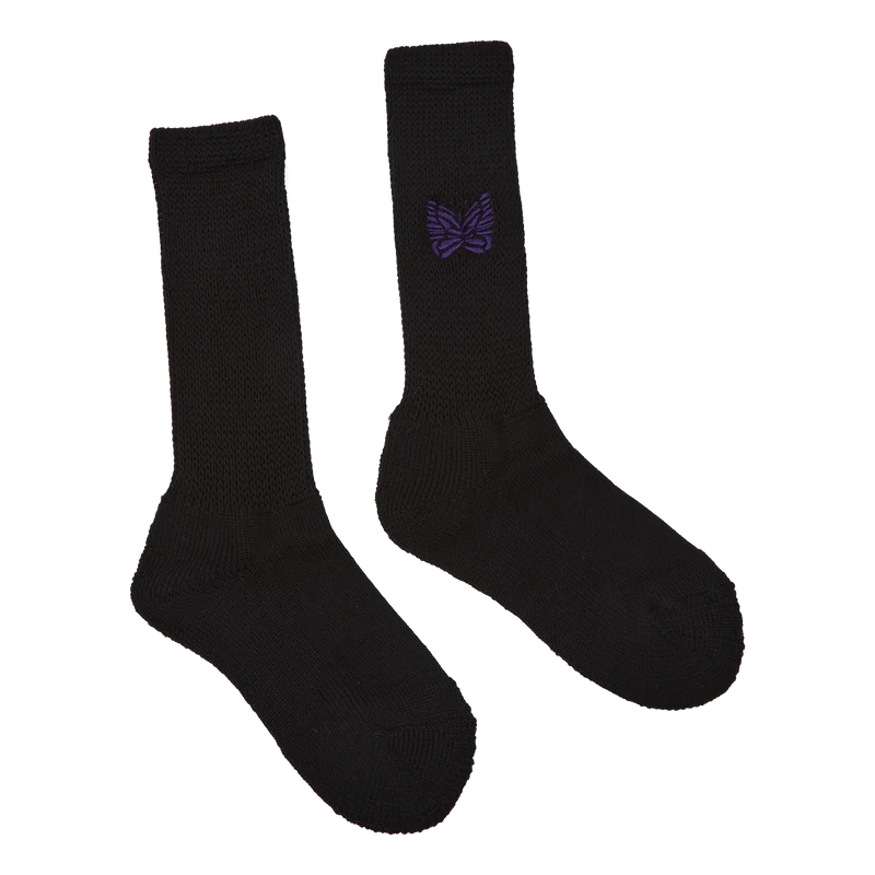 Pile Socks - Merino Wool Black