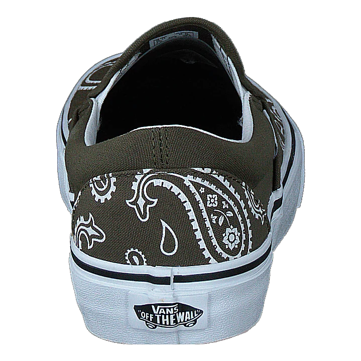 Ua Classic Slip-on (peace Paisley)grplftrwht