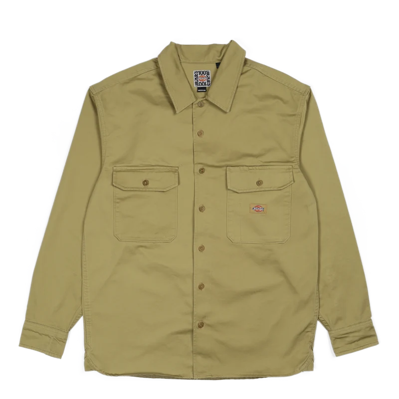 Heritage 100 Shirt Dark Khaki