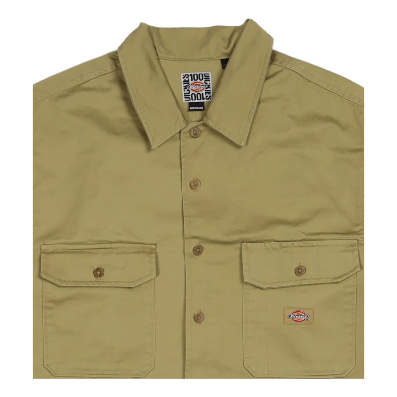 Heritage 100 Shirt Dark Khaki