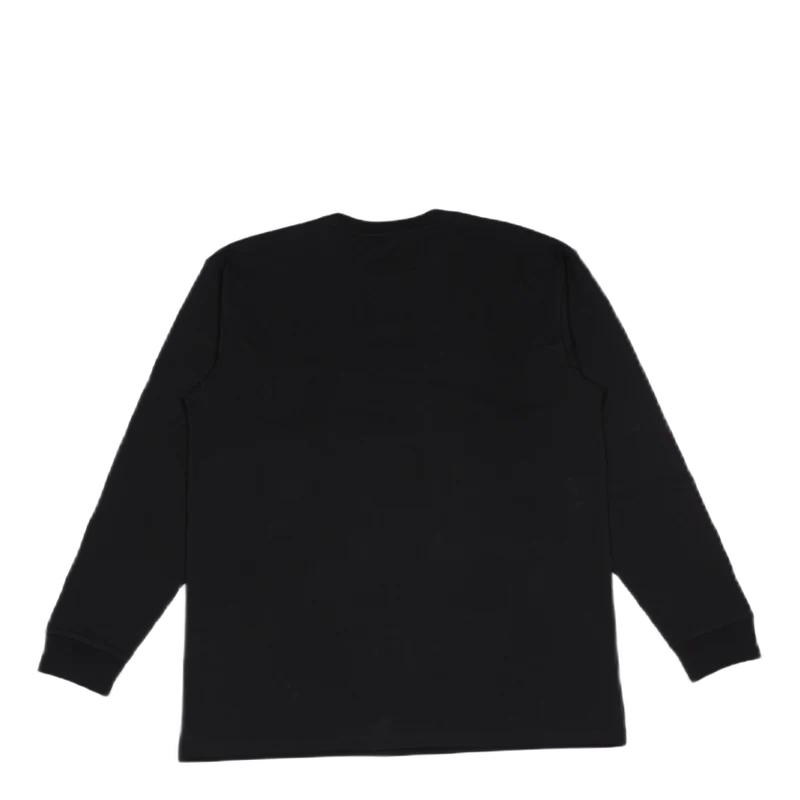 L/s Chase T-shirt 100% Cotton Black / Gold