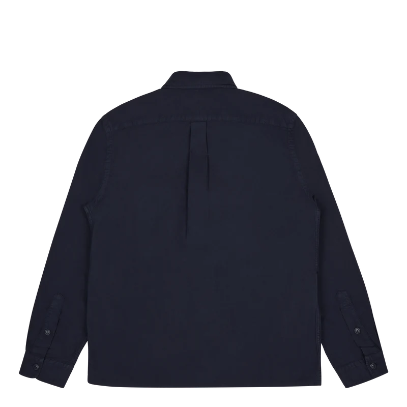 Garment-Dyed Oxford Overshirt