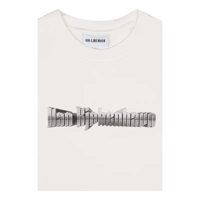 Boxy Tee Short Sleeve Off White