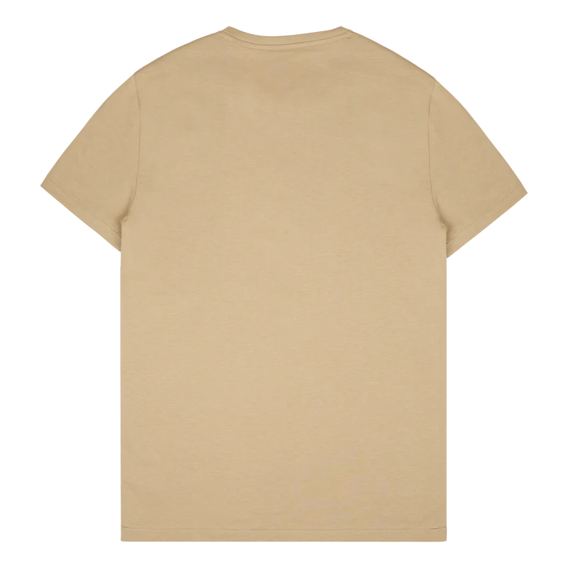 Custom Slim Fit Jersey Crewneck T-Shirt Classic Khaki
