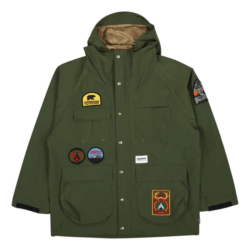 Mountain Parka Jacket Olive Drab