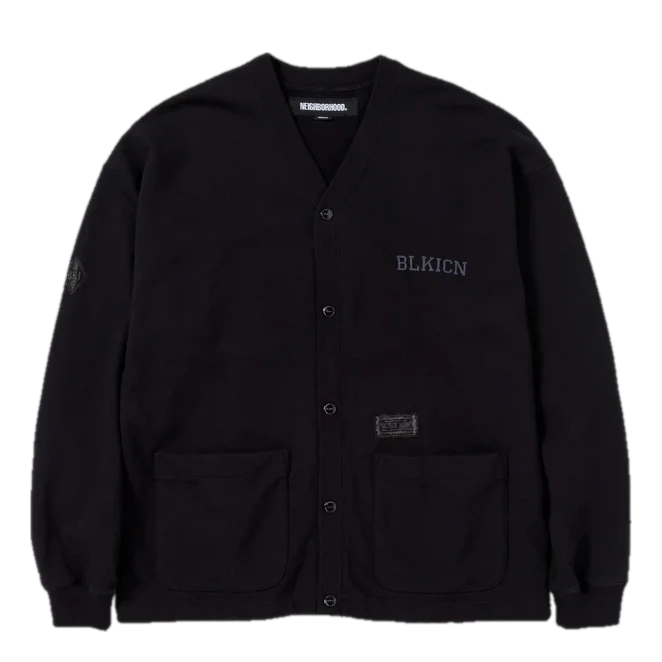 Bi Sweatcardigan Ls Black