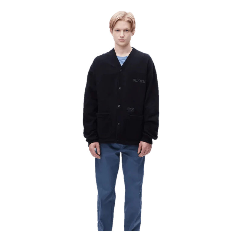 Bi Sweatcardigan Ls Black