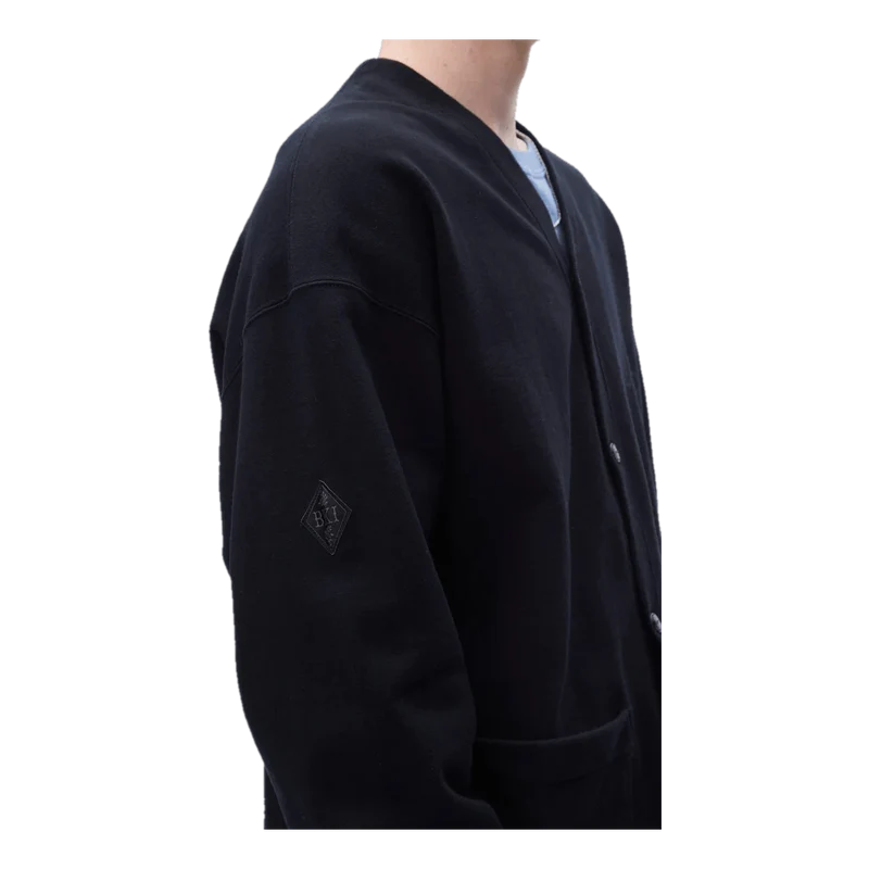 Bi Sweatcardigan Ls Black