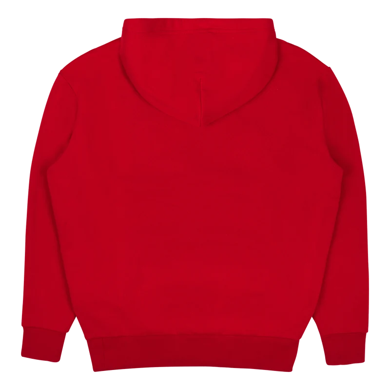 Big Fit Logo Fleece Hoodie RL 2000 Red