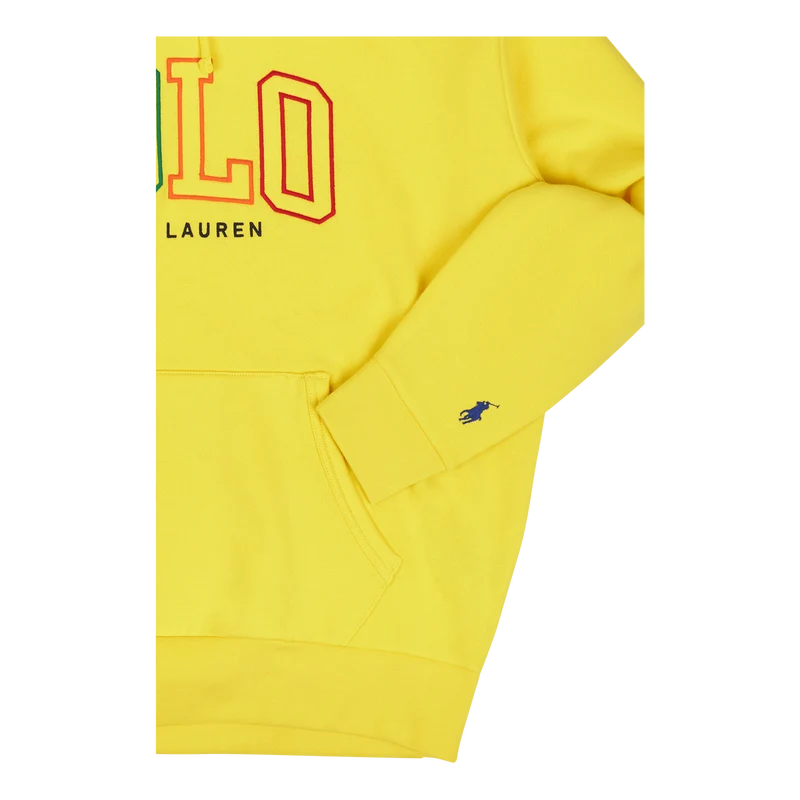 Polo Ralph Lauren Rl Fleece-lsl-sws Lemon Crush