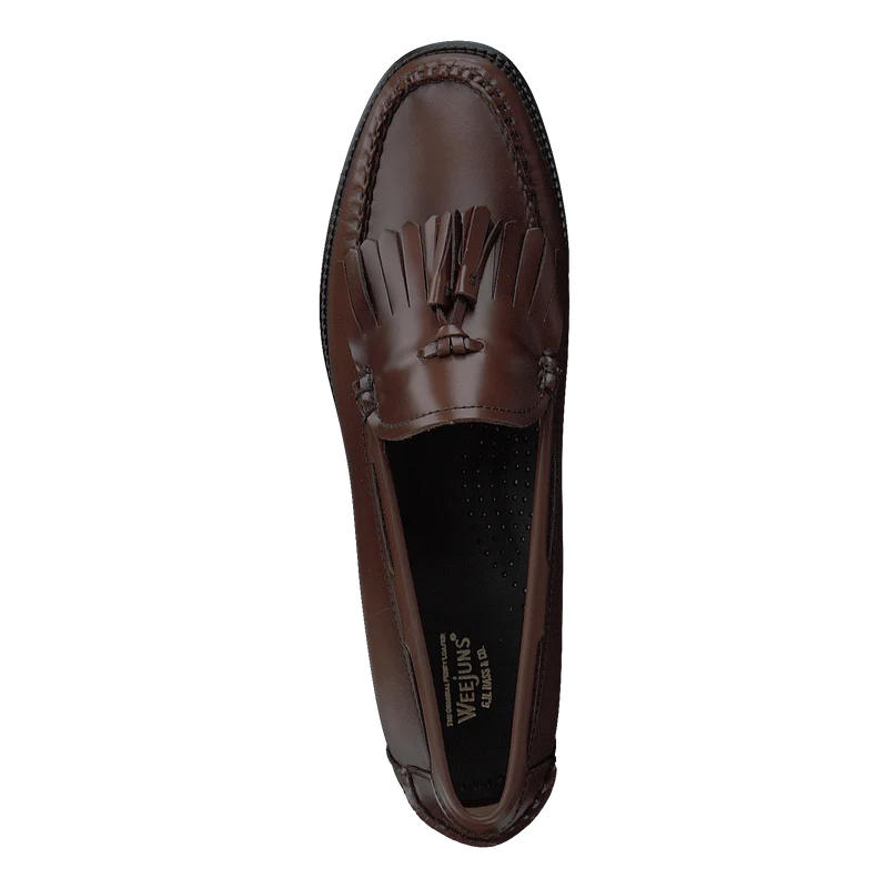 Gh Weejun Ii Wmn Esther Kiltie Cognac Lthr