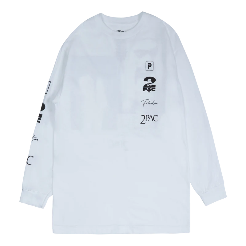 Voice L/s Tee White