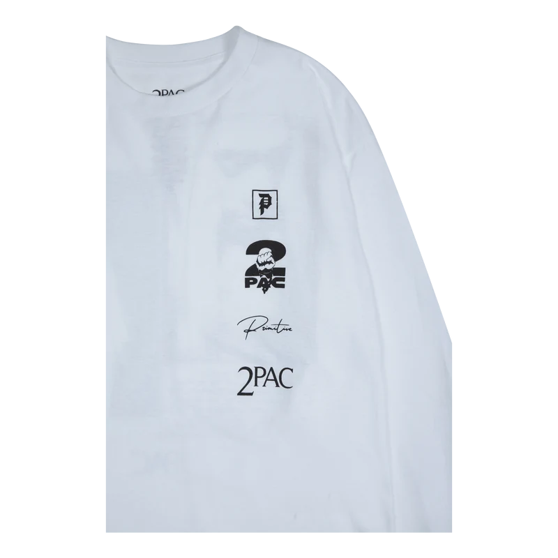 Voice L/s Tee White