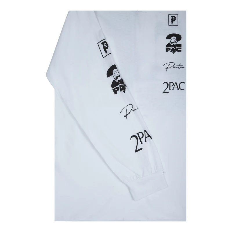 Voice L/s Tee White