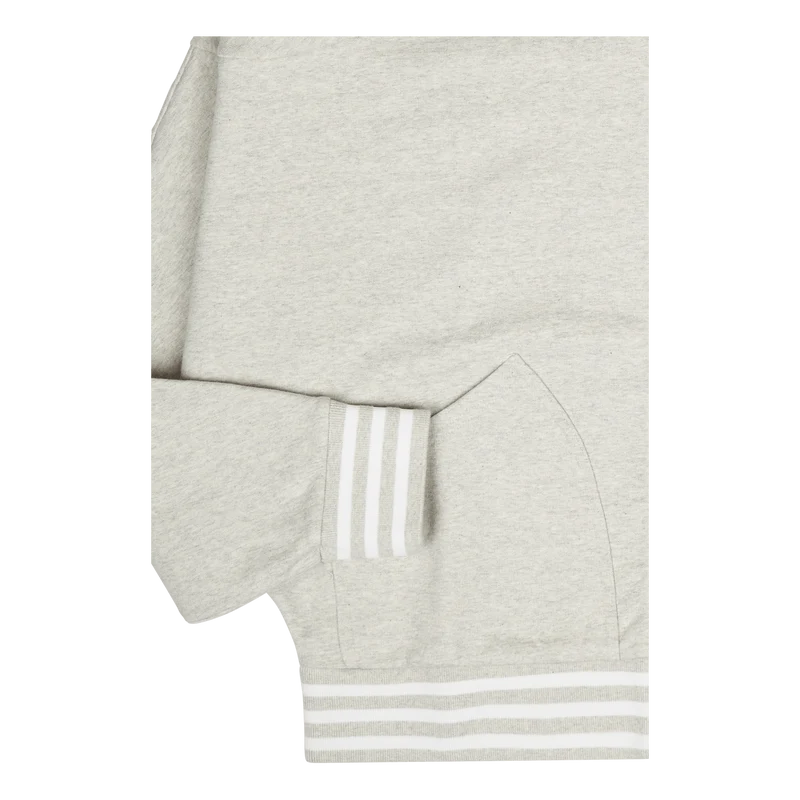Zip Up Sweatshirt Boke Flower Pale Grey