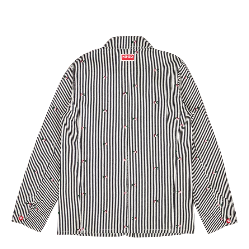 Denim Jacket Kenzo Pixel Rinse Blue Denim