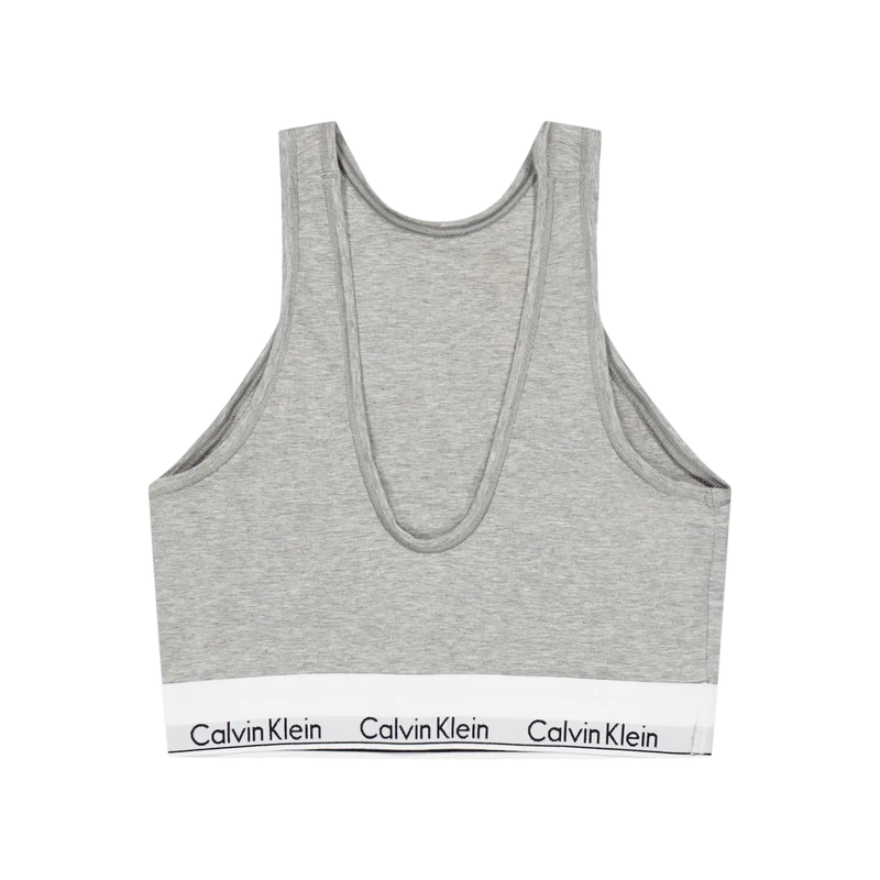 Unlined Bralette Grey
