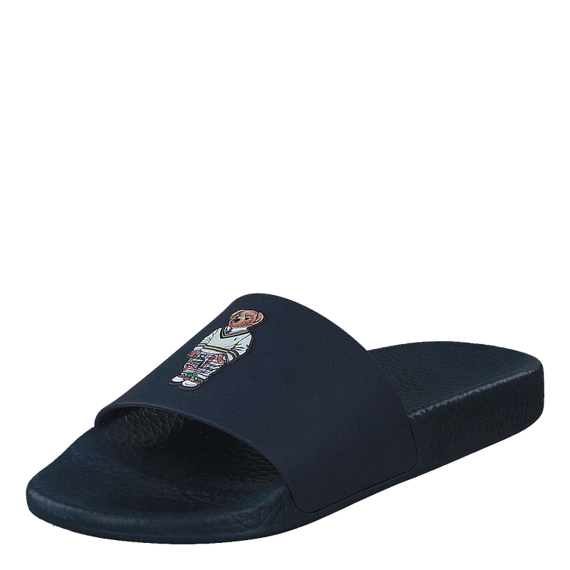 Polo Bear Slide Navy