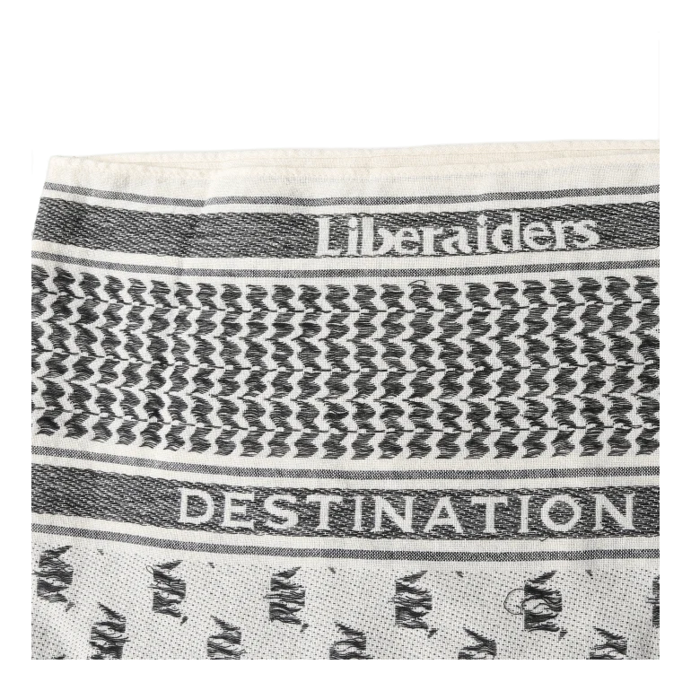 Lr Jacquard Stole White