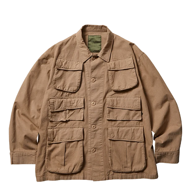 Rip Stop Fatigue Jacket Coyote