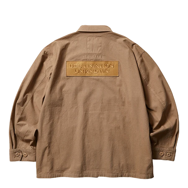 Rip Stop Fatigue Jacket Coyote