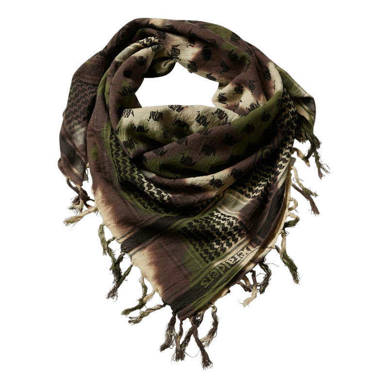 Lr Jacquard Stole Camo