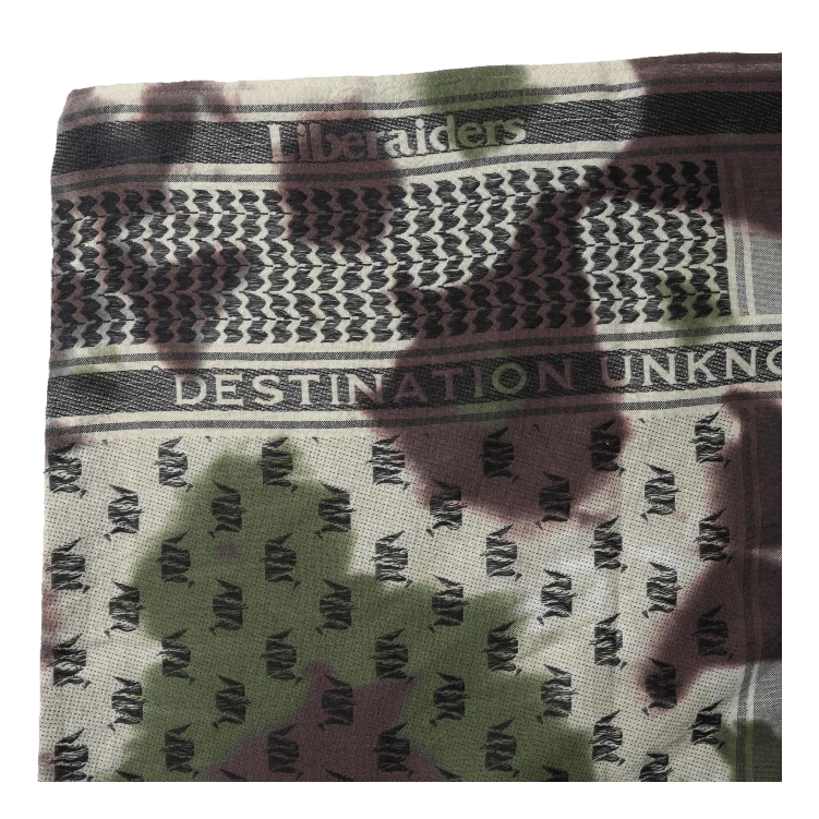 Lr Jacquard Stole Camo