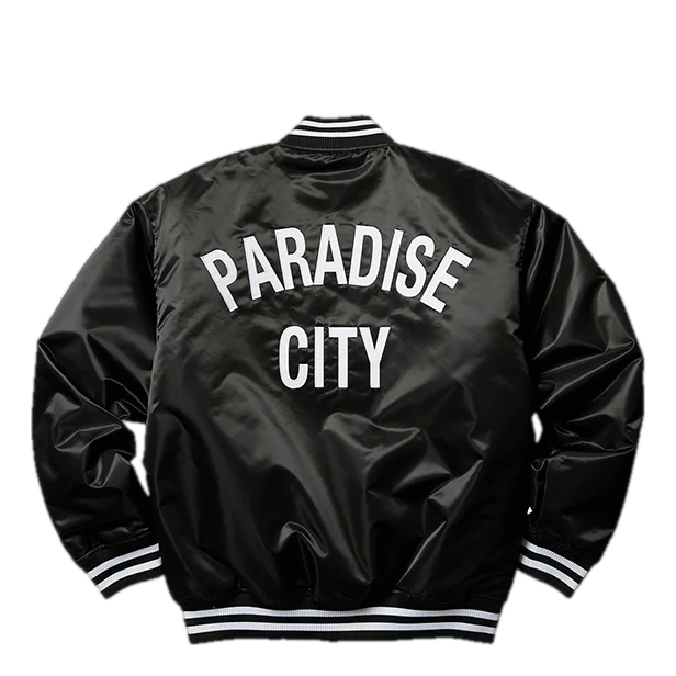 Lr Majestic Stadium Jacket Black
