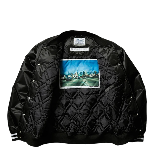 Lr Majestic Stadium Jacket Black