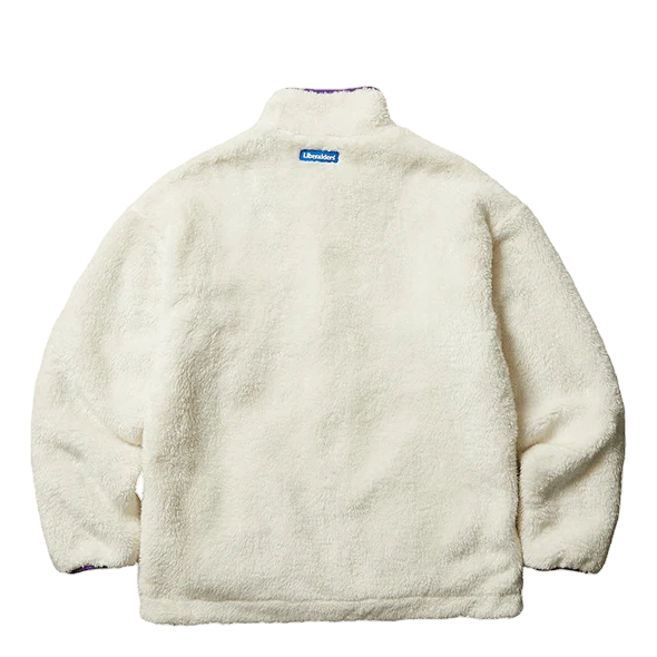 Pile Fleece Jacket White