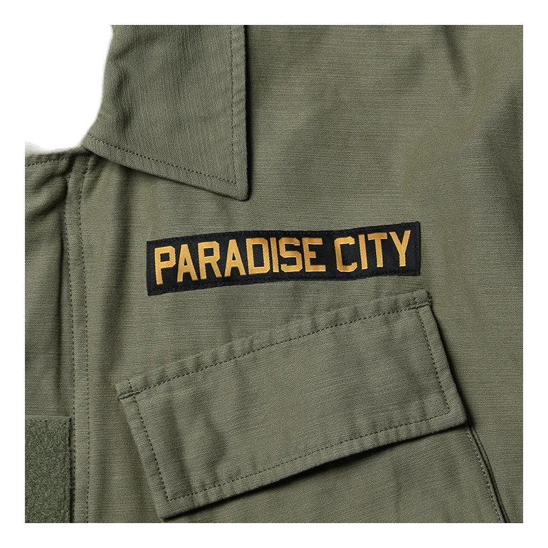 Garmentdyed Tactical Jacket Olive