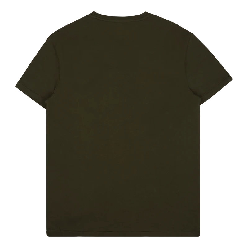 Custom Slim Fit Jersey Crewneck T-Shirt Company Olive