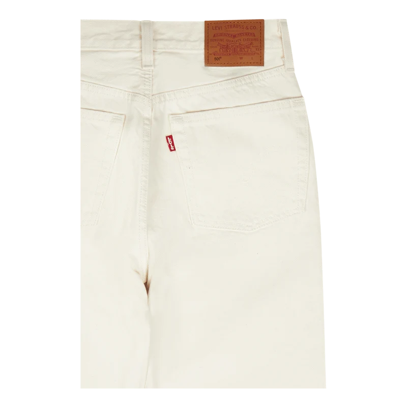 501 Crop Z7309 White Destructed