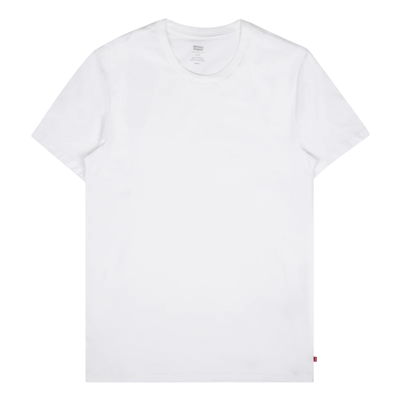 Slim 2pk Crewneck 1 Two-pack Tee White + White