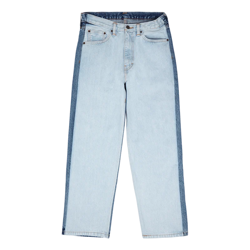 Skate Baggy 5 Pocket New Med Indigo - Flat Finish