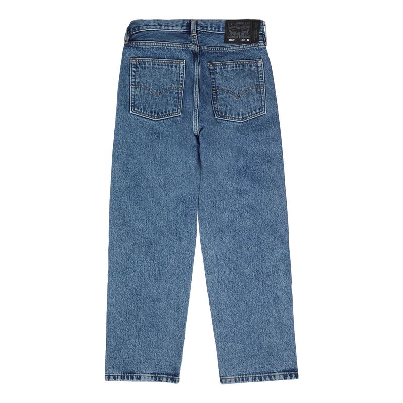 Skate Baggy 5 Pocket New Med Indigo - Flat Finish