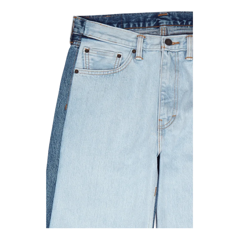 Skate Baggy 5 Pocket New Med Indigo - Flat Finish