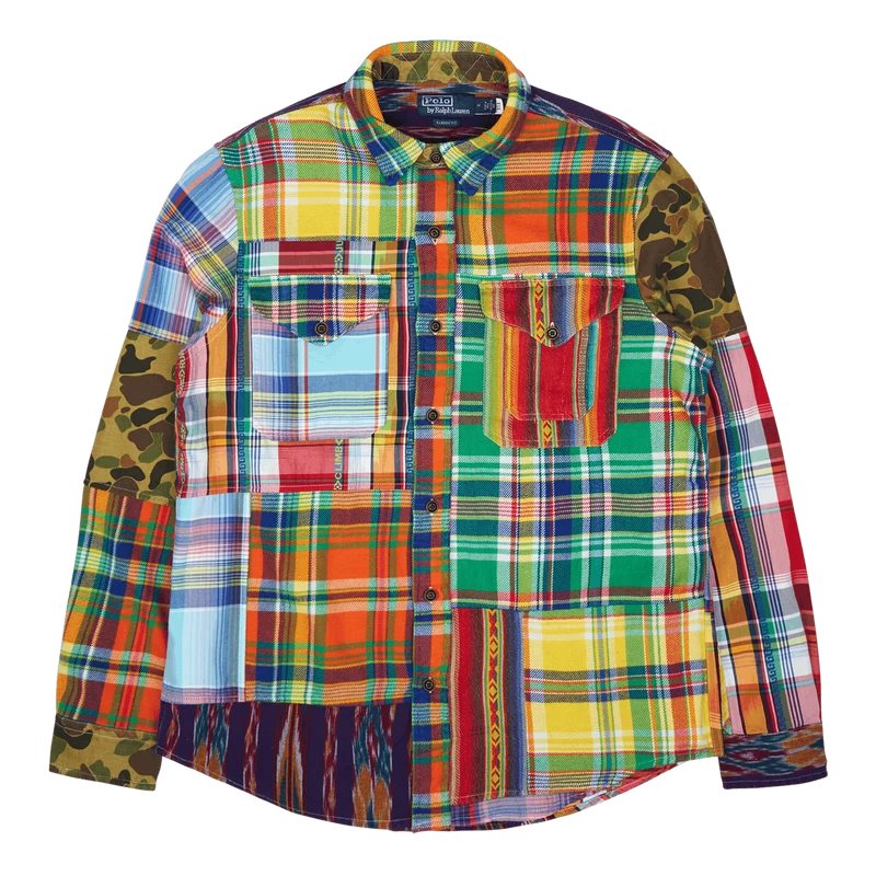 Classic Fit Patchwork Shirt 5869 Voyager Patchwork